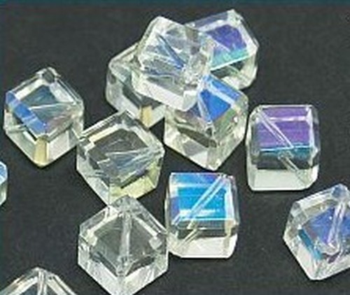 Glaswürfel kristalllklar A/B 8mm