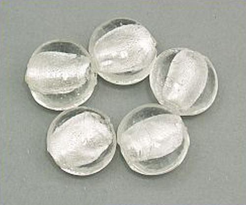 Silverfoil Münzen 20mm klar #01